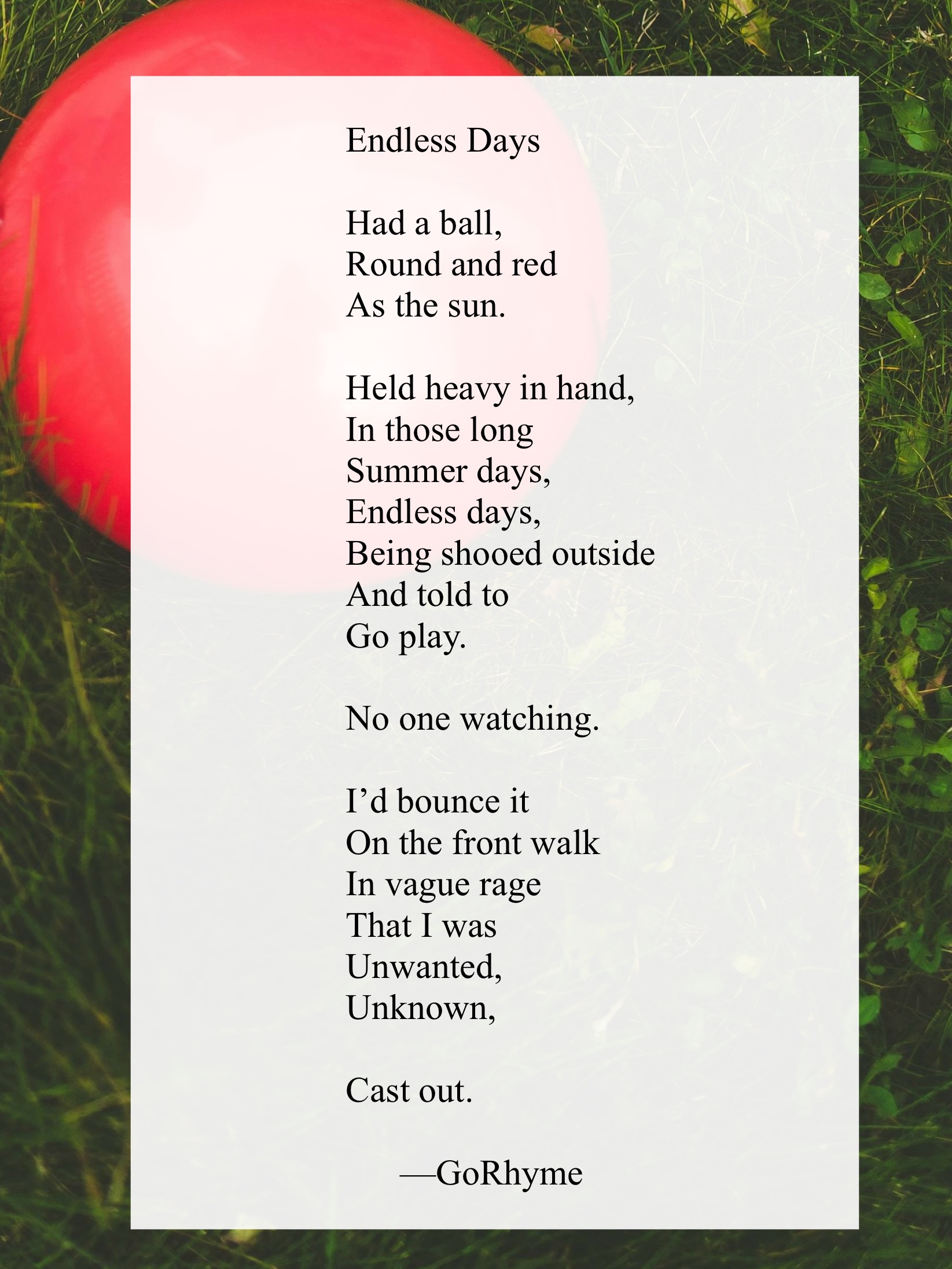 Poetry by Kelly Gray